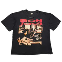 BON JOVI CROSS ROAD EUROPEAN TOUR 1995 BOOTLEG BLACK FITS XL 1673
