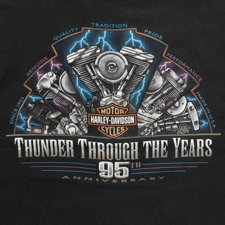 HARLEY DAVIDSON RACINE WISCONSIN 95TH LARGE 3697