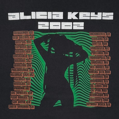 ALICIA KEYS 2002 TOUR ALL SPORT LARGE 0930
