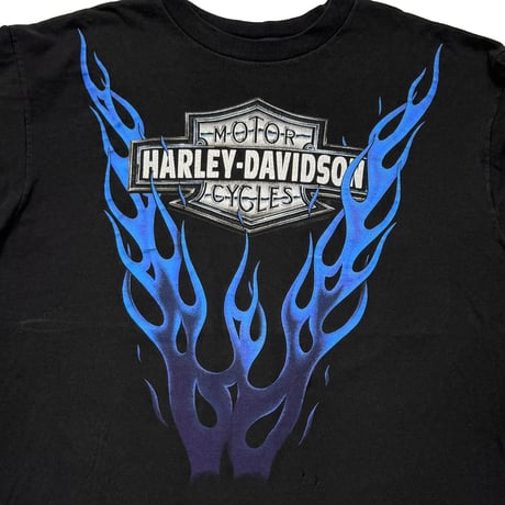 HARLEY DAVIDSON DES MOINES IOWA V FLAME BLUE FITS XL 1032