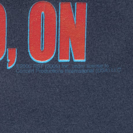THE ROLLING STONES BASEBALL TONGUE 2005 TORONTO NAVY ANVIL LARGE 3634