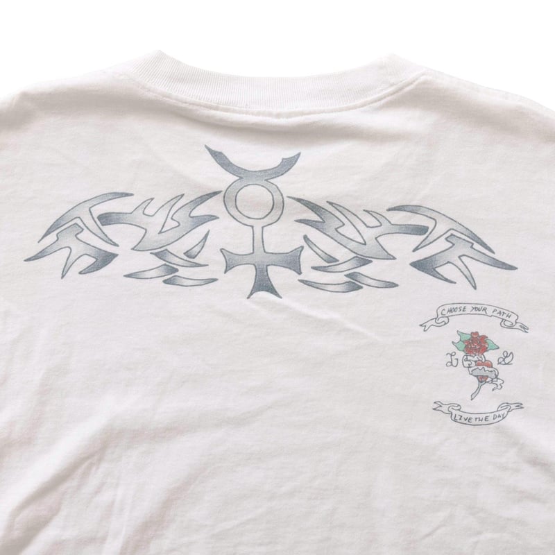 DENNIS RODMAN TATTOO LS WHITE XL 0890 | greatLA