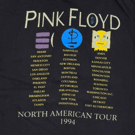 PINK FLOYD NORTH AMERICAN TOUR 1994 BROCKUM XL 5521