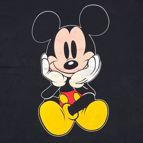 DISNEY VINTAGE CLASSIC MICKEY MOUSE RED PANT SS FITS XXL 9162
