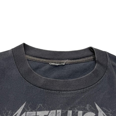 GUNS N' ROSES METALLICA 1992 TOUR FADED BLACK FITS LARGE 5424