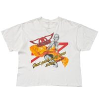 AEROSMITH SORAYAMA 2001 JUST PUSH PLAY TOUR WHITE FITS XL 1168