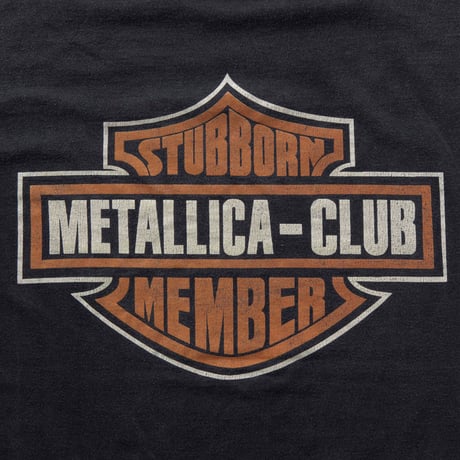 METALLICA METALLICA IN CLUB BACK HARLEY PARODY LOGO GIANT LARGE 1633