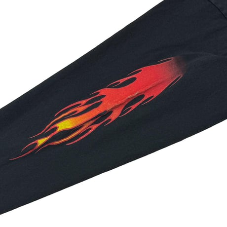 HARLEY DAVIDSON EMBLEM ON FIRE SLEEVE FLAME ALABAMA LS XL 0788