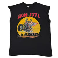 BON JOVI 1989 BIKE SLEEVELESS ENGLAND FITS XL 6622