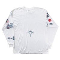 DENNIS RODMAN TATTOO LS WHITE XL 6608