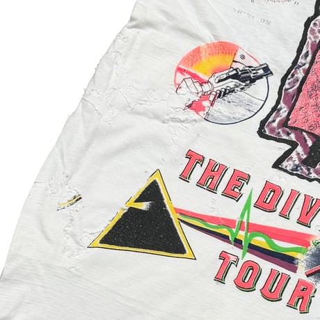 PINK FLOYD DIVISION BELL BOOTLEG WHITE FITS XL 1713