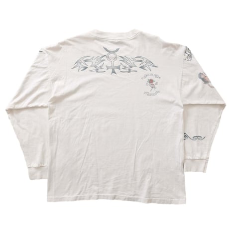 DENNIS RODMAN TATTOO LS WHITE XL 0890