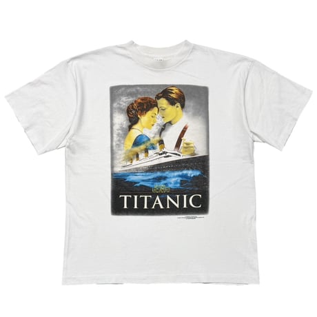 TITANIC 1998 MOVIE PROMO WHITE U.S.T'S LARGE 0325