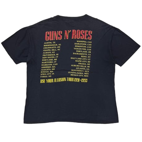 GUNS N' ROSES BAD APPLES BROCKUM XL 1975