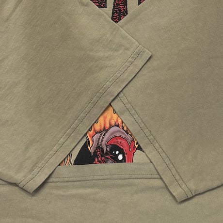METALLICA HARD YOUR FINGERS ONE BY ONE FITS XL KHAKI 1359