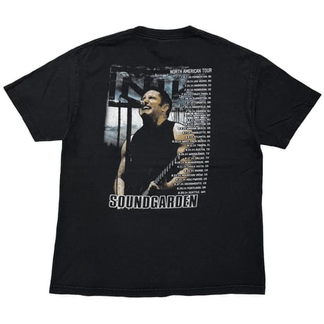NINE INCH NAILS × SOUNDGARDEN NORTH AMERICAN TOUR 2014 FRONT BOX LOGO  FITS XL 8210