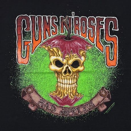 GUNS N' ROSES BAD APPLE 91-92 FITS XL 1603