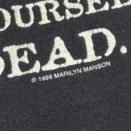 MARILYN MANSON	1996 SUICIDE YOU MIGHT AS WELL KILL YOURSELF YOU'RE ALREADY DEAD TULTEX XL 0047