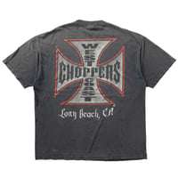 WEST COAST CHOPPERS CHROME LOGO LONG BEACH CA SS XL 9523