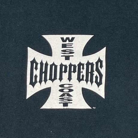 WEST COAST CHOPPERS IRON CROSS LONG BEACH CA SS BLACK XL 8463