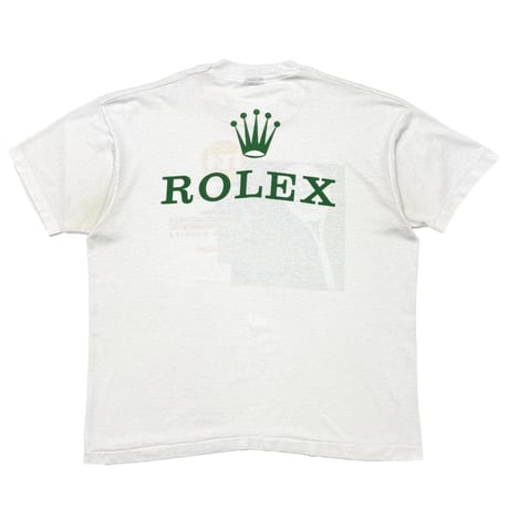 ROLEX 1994 ROLEX REGIONAL INTERCOLLEGIATE TENNIS CHAMPIONSHIPS WHITE FRUIT OF THE LOOM XL 9147