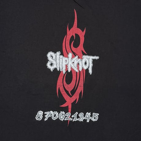 Slipknot FRONT NUMBERS BACK FIRST ALBUM JACKET DELTA XL 7510