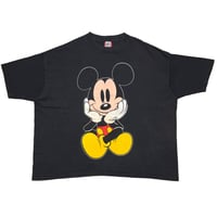 DISNEY VINTAGE CLASSIC MICKEY MOUSE RED PANT SS FITS XXL 9162