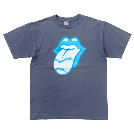 THE ROLLING STONES BASEBALL TONGUE 2005 TORONTO NAVY ANVIL LARGE 3634