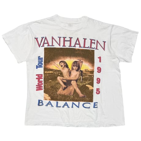 VAN HALEN BALANCE WORLD TOUR 1995 WHITE XL 2474