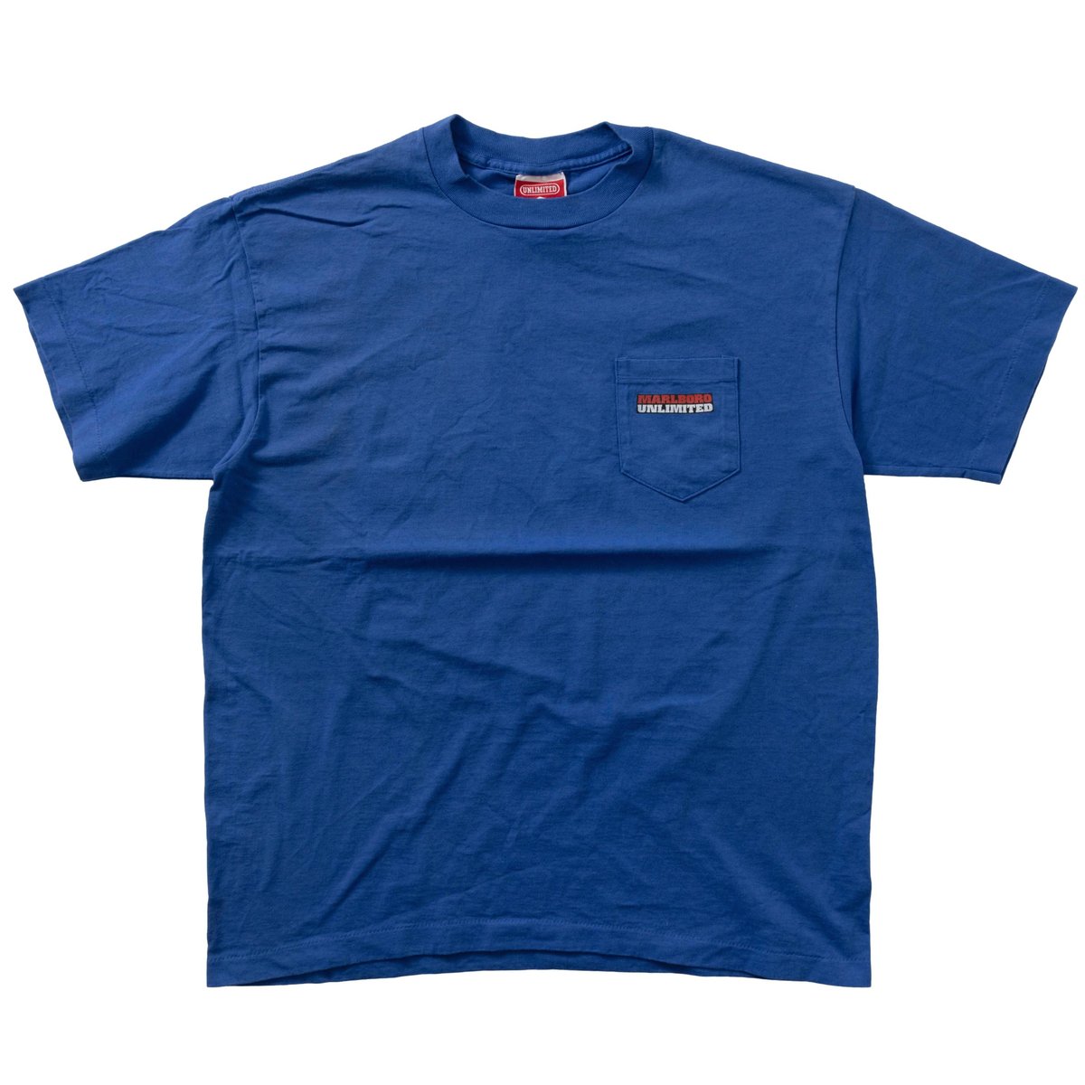 【90s】MARLBORO COYOTE TEE BLUE XL Marlboro COYOTE POCKET TEE BLUE FITS XL 9953 |
