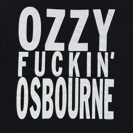 OZZY OSBOURNE OZZY FUCK IN' OSBOURNE HANES LARGE 1636