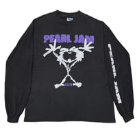 PEARL JAM ALIVE PURPLE TEXT LS HANES XL 2304