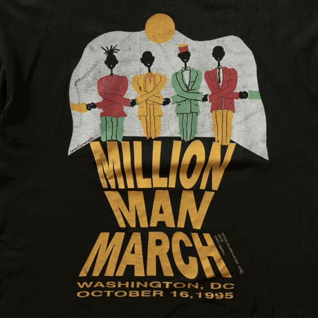MILLION MAN MARCH WASHINGTON, DC OCTOBER 16 1995 FITS XL 0938