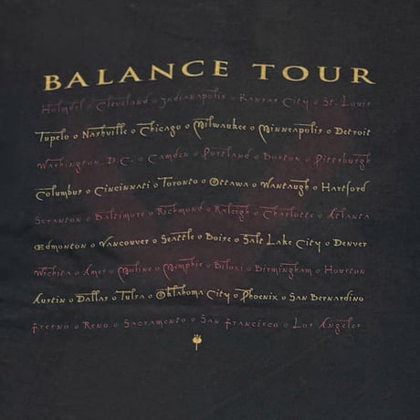 VAN HALEN BALANCE TOUR FRUIT OF THE LOOM LARGE 9540