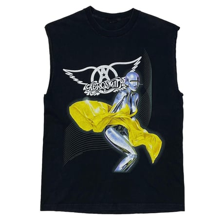 AEROSMITH SORAYAMA JUST PUSH PLAY 2001 SLEEVELESS FITS XL 2564