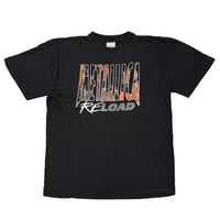 METALLICA RELOAD BOOTLEG FRONT LOAD TEXT BACK MONOCHROME M LINK LOGO XL 7587