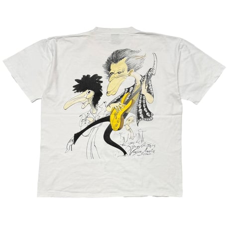 THE ROLLING STONES 1994 GERALD SCARFE WHITE BROCKUM XL 0745