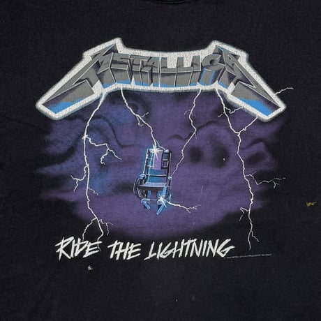 METALLICA RIDE THE LIGHTNING GIANT XL 7515