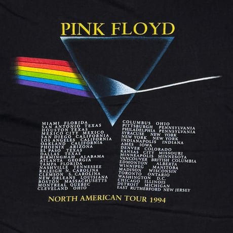PINK FLOYD DARK SIDE OF THE MOON NORTH AMERICAN TOUR 1994 BROCKUM LARGE 0734