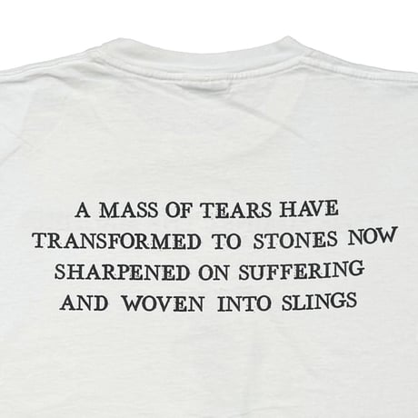 RAGE AGAINST THE MACHINE A MASS OF TEARS WHITE OPTIMA XL 1721