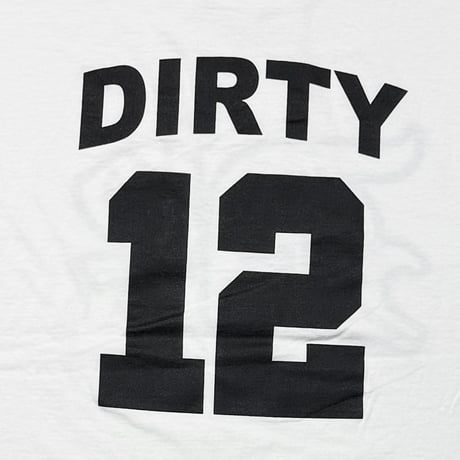 D12 DIRTY 12 WHITE GILDAN LARGE 1860
