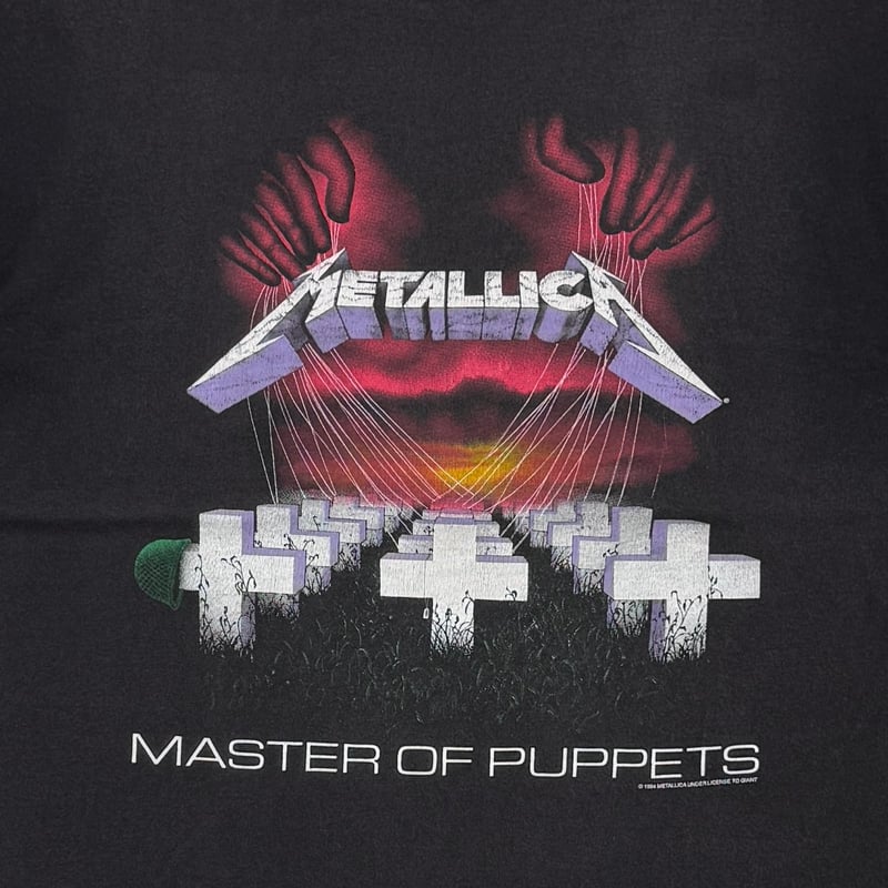 llica Master of Puppets 日本未発売限定カラー METALLICA MASTER OF PUPPETS GIANT FITS XL 2382