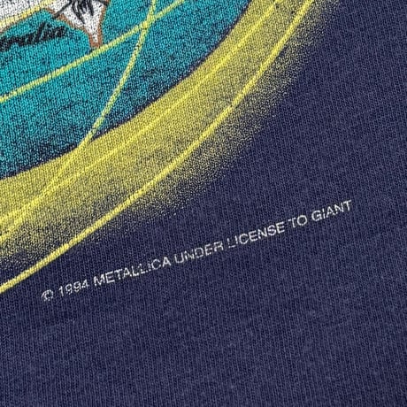 METALLICA 1993 METALLIFUKINCA NAVY FITS XL 5123