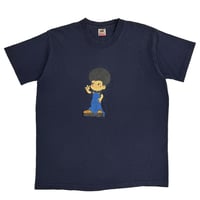 FUJIYA POKO CHAN ANVIL NAVY FRUIT OF THE LOOM MEDIUM 5782