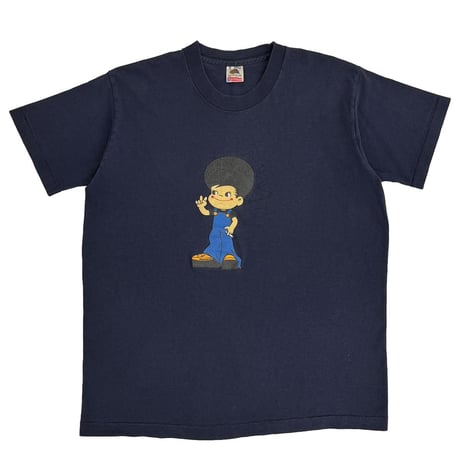 FUJIYA POKO CHAN ANVIL NAVY FRUIT OF THE LOOM MEDIUM 5782