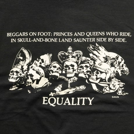 OLD&VINTAGE EQUALITY SKULLS FITS LARGE 2241