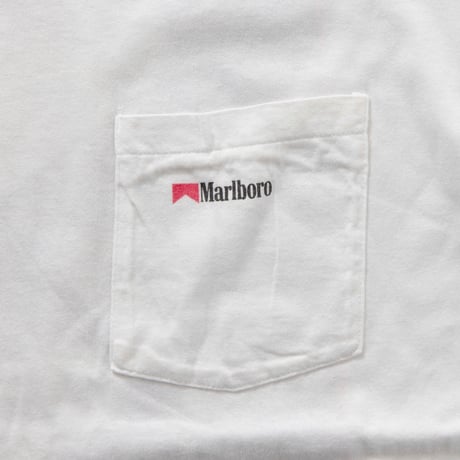 Marlboro MAN SILHOUETTE POCKET WHITE FRUIT OF THE LOOM XL 3492