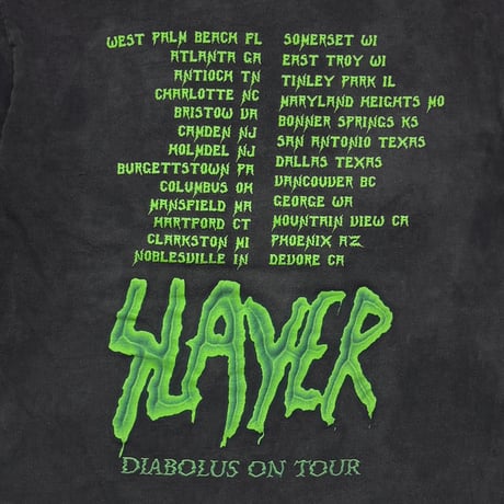 SLAYER DIABOLUS ON TOUR CYGNUS LARGE 2469