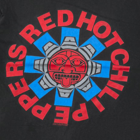 RED HOT CHILI PEPPERS 1991 AZTEC BLACK EURO LARGE 1132