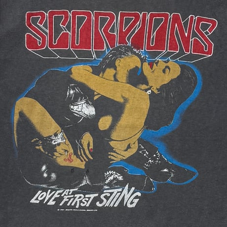 SCORPIONS 1984 LOVE AT FIRST STING FITS LARGE 2375